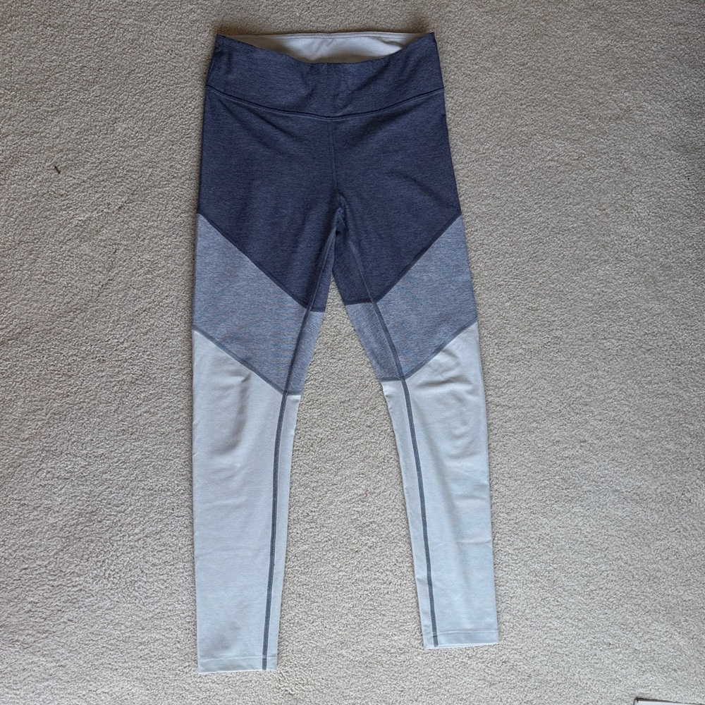 Outdoor Voices  Tri-Tone Leggings - Blue